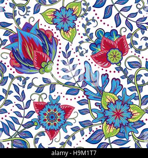 Schöne Vintage floral seamless für Ihr Unternehmen Stock Vektor