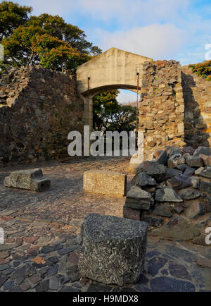 Uruguay, Abteilung Colonia, Colonia del Sacramento, Blick auf das Stadttor. Stockfoto