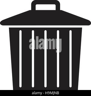 Trash Can Stock Vektor