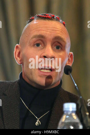 Ronnie Clark während der Pressekonferenz im The Landmark Hotel, London. PRESSEVERBAND Foto. Bild Datum: Donnerstag, 24. November 2016. PA-Geschichte-Boxen-London zu sehen. Bildnachweis sollte lauten: Philip Toscano/PA Wire Stockfoto