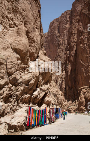 Todra Schlucht, Marokko. Stockfoto