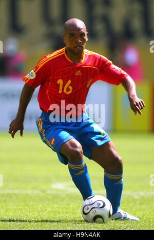 MARCOS SENNA Spanien & VILLARREAL WORLD CUP LEIPZIG Deutschland 14. Juni 2006 Stockfoto