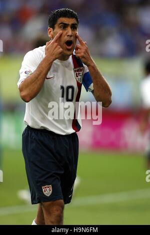 CLAUDIO REYNA Vereinigte Staaten MANCHESTER CITY WM KAISERSLAUTERN Deutschland 17. Juni 2006 Stockfoto