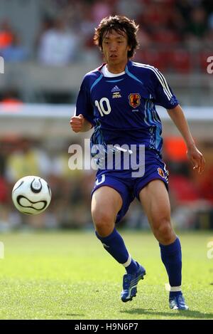 SHUNSUKE NAKAMURA JAPAN & WM CELTIC FC Nürnberg 18. Juni 2006 Stockfoto