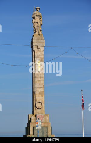 Kriegerdenkmal im Douglas auf der Isle Of Man Stockfoto