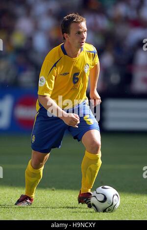 TOBIAS LINDEROTH Schweden & FC COPENHAGEN WM ALLIANZ ARENA München 24. Juni 2006 Stockfoto