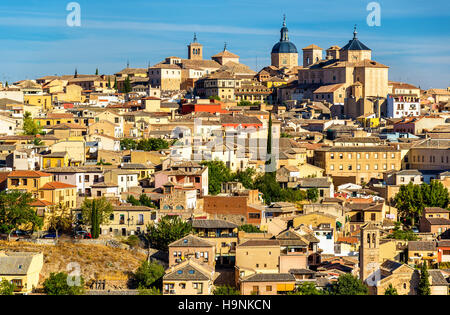 Die mittelalterliche Stadt Toledo, ein UNESCO-Weltkulturerbe in Spanien Stockfoto