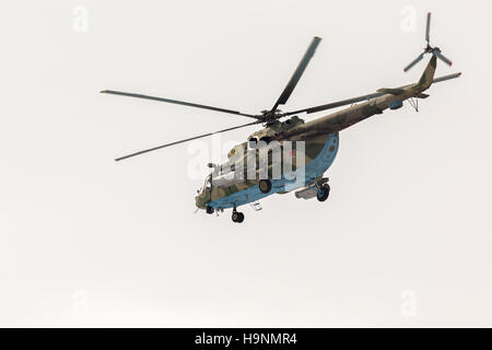Mi-8 Hubschrauber Teilnehmer Airshow. NATO-Codename: Hip Stockfoto