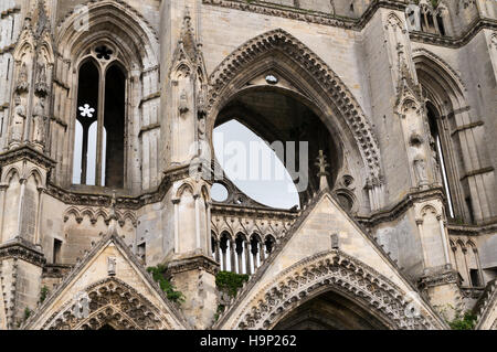 Die Abtei von St. Jean des Vignes, Soissons, Aisne, Picardie, Frankreich, Europa Stockfoto