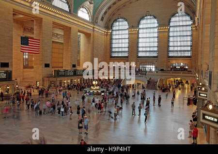 Der Haupthalle im Grand Central Terminal, Manhattan, New York City, Vereinigte Staaten von Amerika. Stockfoto