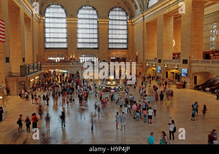 Der Haupthalle im Grand Central Terminal, Manhattan, New York City, Vereinigte Staaten von Amerika. Stockfoto