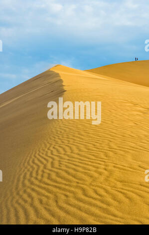 Singen, Dünen, Altyn-Emel-Nationalpark, Region Almaty, Kasachstan, Zentralasien, Asien Stockfoto