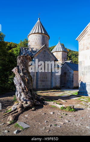 Haghartsin Kloster aus dem 13. Jahrhundert, Dilijan, Provinz Tawusch, Armenien, Kaukasus, Naher Osten, Asien Stockfoto