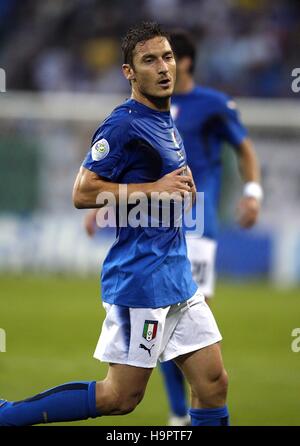 FRANCESCO TOTTI Italien & AS ROMA WM AOL ARENA HAMBURG Deutschland 30. Juni 2006 Stockfoto