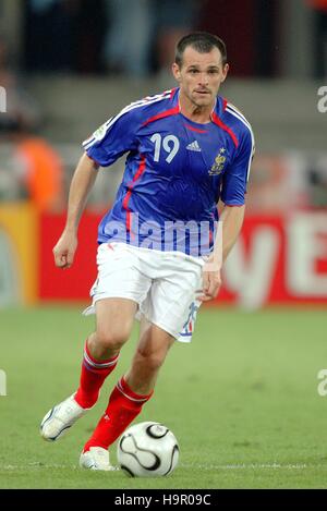 WILLY SAGNOL Frankreich & BAYERN München WORLD CUP RHEIN ENERGIE Stadion Köln 23. Juni 2006 Stockfoto