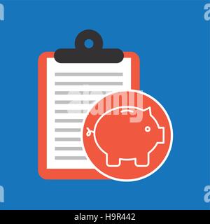 Hand mit Shop online-Piggy Vektor Illustration Eps 10 Stock Vektor