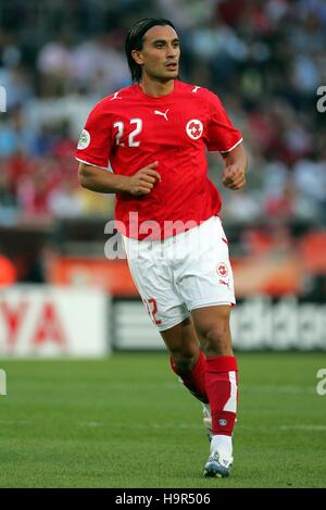 HAKAN YAKIN Schweiz & jungen WM Köln 26. Juni 2006 Stockfoto