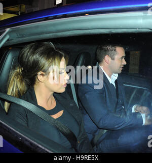 Katie Price und Kieran Hayley bei der ITV Gala After Party im Aqua Club London, 24. November 2016 Credit: Alamy Live News Stockfoto