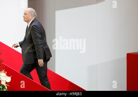 München, Deutschland. 25. November 2016. Uli HOENEß (neuer Präsident FCB) FC Bayern München jährliche allgemeine Sitzung Audi Dome München, am 25 November,.2016, Saison 2016/2017 Credit: Peter Schatz/Alamy Live News Stockfoto