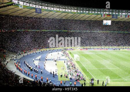 OLYMPIASTADION & BERLIN Italien V Frankreich OLYMPIASTADION BERLIN Deutschland 9. Juli 2006 Stockfoto