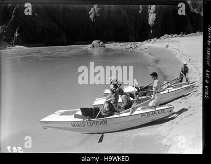 Grand Canyon Nps 4739552000 00589 Grand Canyon Historic-Norm Nevills Expedition c. 1938 Stockfoto