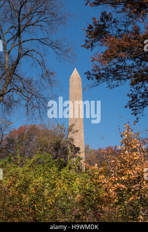 Kleopatras Nadel Obelisk, Central Park, New York City Stockfoto