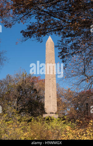 Kleopatras Nadel Obelisk, Central Park, New York City Stockfoto