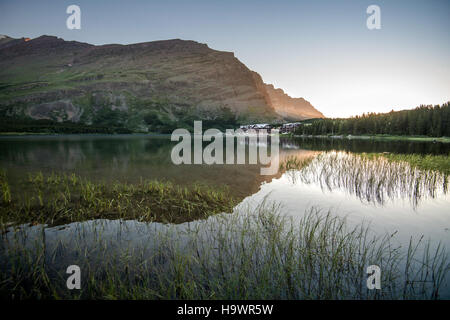 Glaciernps 24356530434 viele Gletscher - New Morning Stockfoto