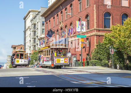 Nob Hill San Francisco Stockfoto