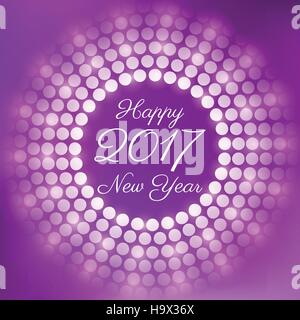 Frohes neues Jahr 2017 Stock Vektor
