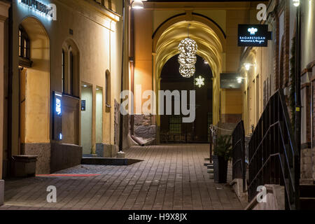 Weihnachtszeit in Norrköping, Schweden Stockfoto