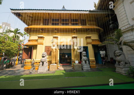 Gangaramaya Tempel Colombo Sri Lanka Stockfoto