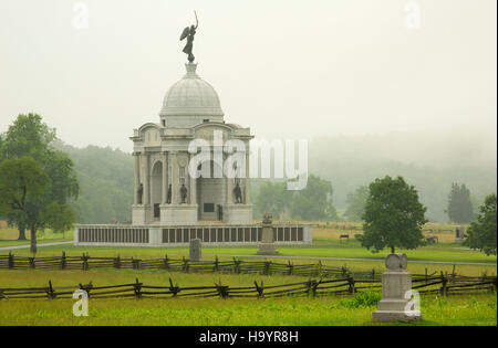 Pennsylvania Memorial, Gettysburg National Military Park, Pennsylvania Stockfoto