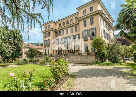 Centro Internazionale di Studi Rosmiani von Stresa am Lago Maggiore, Piemont, Italien Stockfoto