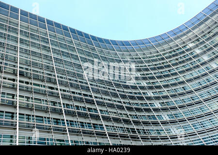 Das Berlaymont-Gebäude der Sitz der Europäischen Kommission, Brüssel, Belgien Stockfoto