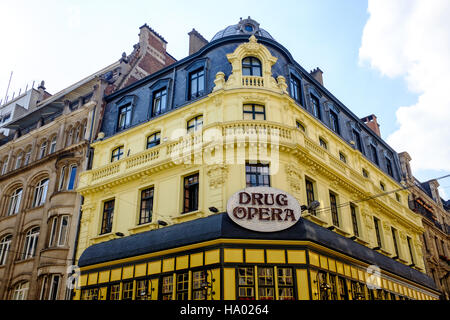 Das Restaurant Opera Medikament, Brüssel, Belgien Stockfoto