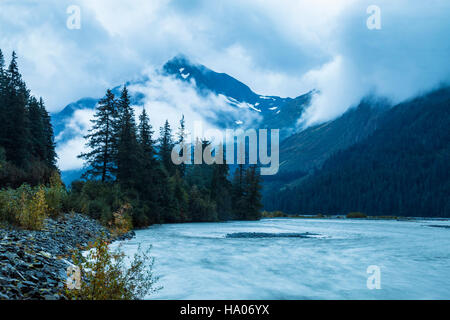 Landschaftsbilder von Alaska Stockfoto