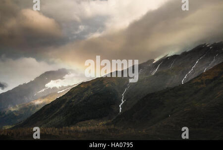 Landschaftsbilder von Alaska Stockfoto