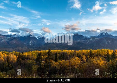 Landschaftsbilder von Alaska Stockfoto