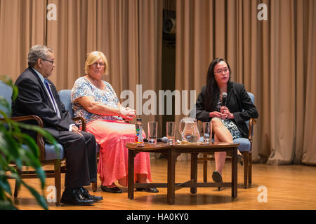 Das US-Landwirtschaftsministerium veranstaltet eine LGBT-Konferenz im Jefferson Auditorium in Washington, D.C., um das Bewusstsein für Inklusivität zu schärfen und die Vielfalt innerhalb der bundesstaatlichen Belegschaft zu fördern. Stockfoto