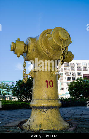 Hydranten in der Straße Stockfoto