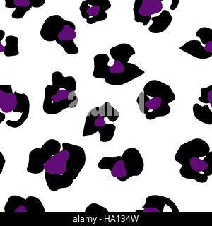 Nahtlose Muster der Jaguar-Spots. Natürliche Texturen. Nahtlose Tiermuster für Textil-design Stock Vektor