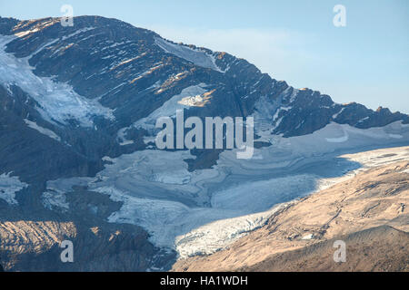 Glaciernps 24892302751 Jackson Gletscher - Close Up Herbst 2015 Stockfoto