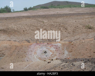 Katmainps 13542767983 fossilen Fumarole südöstlich von der Mündung Stockfoto