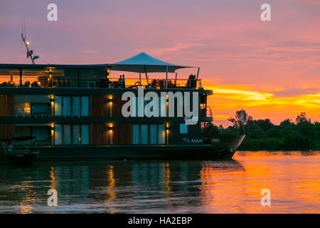 Aqua Expeditions, Mekong River Cruise, Vietnam, Asien Stockfoto
