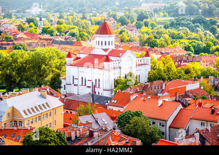 Vilnius Stadtbild Ansicht Stockfoto