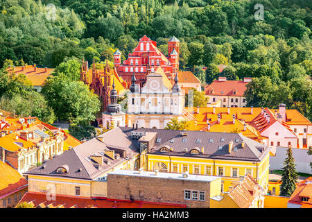 Vilnius Stadtbild Ansicht Stockfoto
