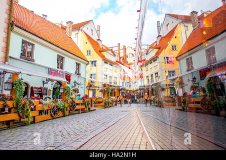 Altstadt in Riga Stockfoto