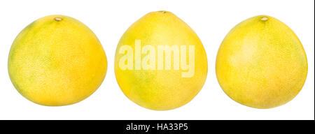 Pomelo isoliert Stockfoto