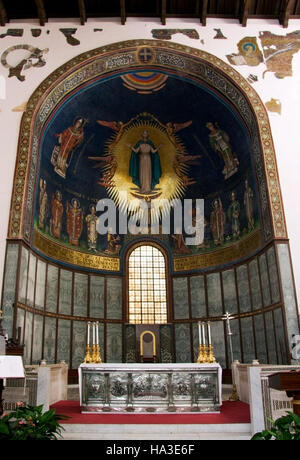 Altar der Kathedrale von Salerno, Duomo di Salermo, Kampanien, Italien, Europa Stockfoto